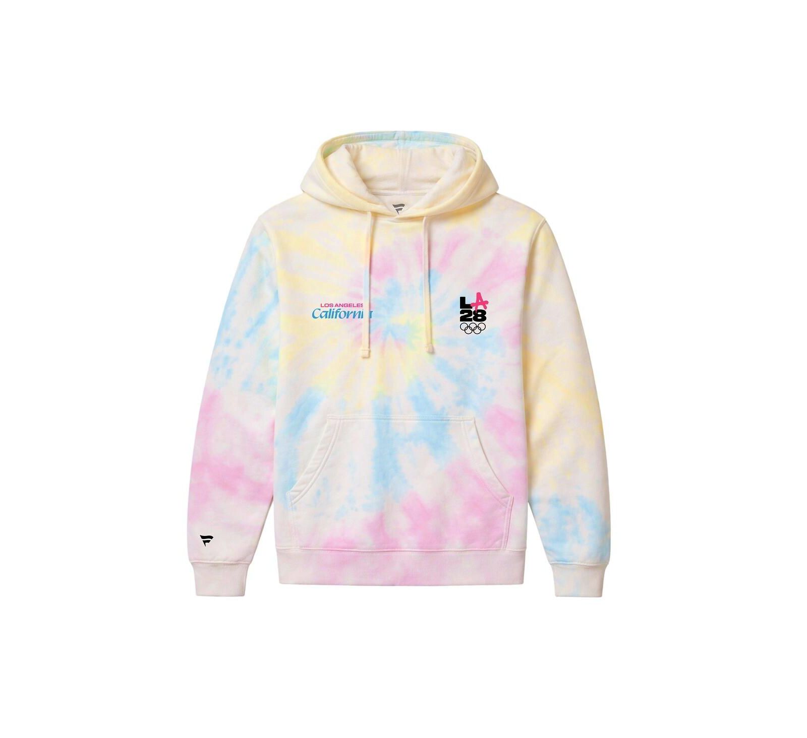 Fanatics Мужское худи LA28 Superbloom Collection Tie-Dye