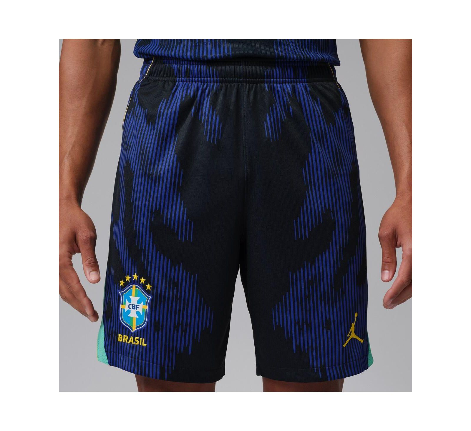 Мужские шорты Jordan Brazil National Team 2026 Stadium Dri-FIT, синие