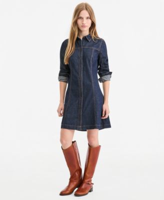 On 34th женское мини-платье из денима с длинным рукавом, эксклюзив Macy's