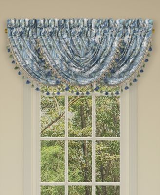 Five Queens Court декоративная занавеска-валанс Michaela Window Waterfall, 33" x 43"