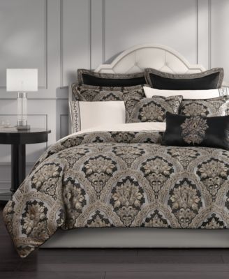 Five Queens Court Harriman Набор из 4 покрывалл, California King, цветочный принт