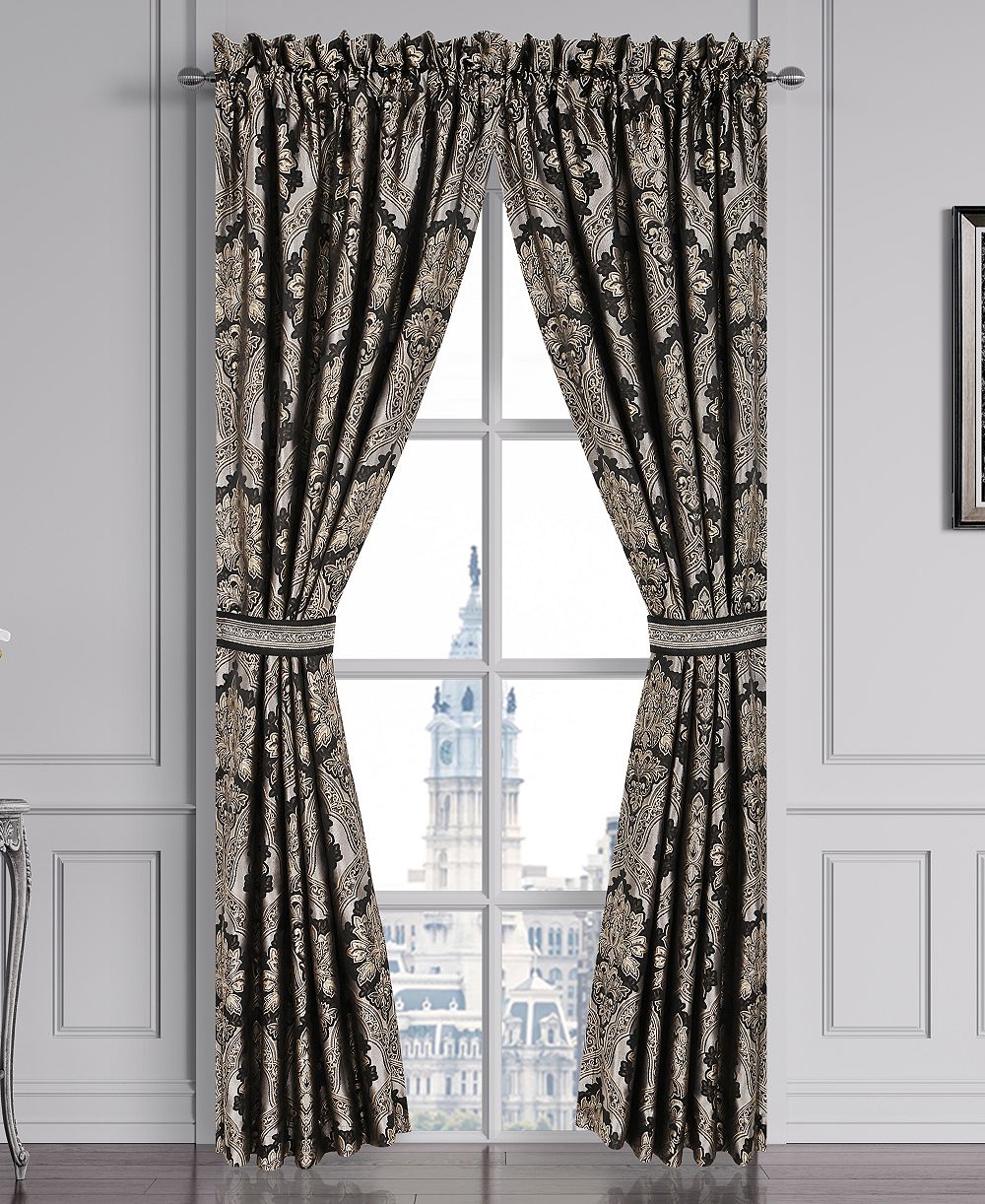 Five Queens Court Harriman Window Panel Pair, 50" x 84"