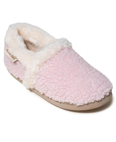 Minnetonka Детские тапочки Daina из искусственного меха