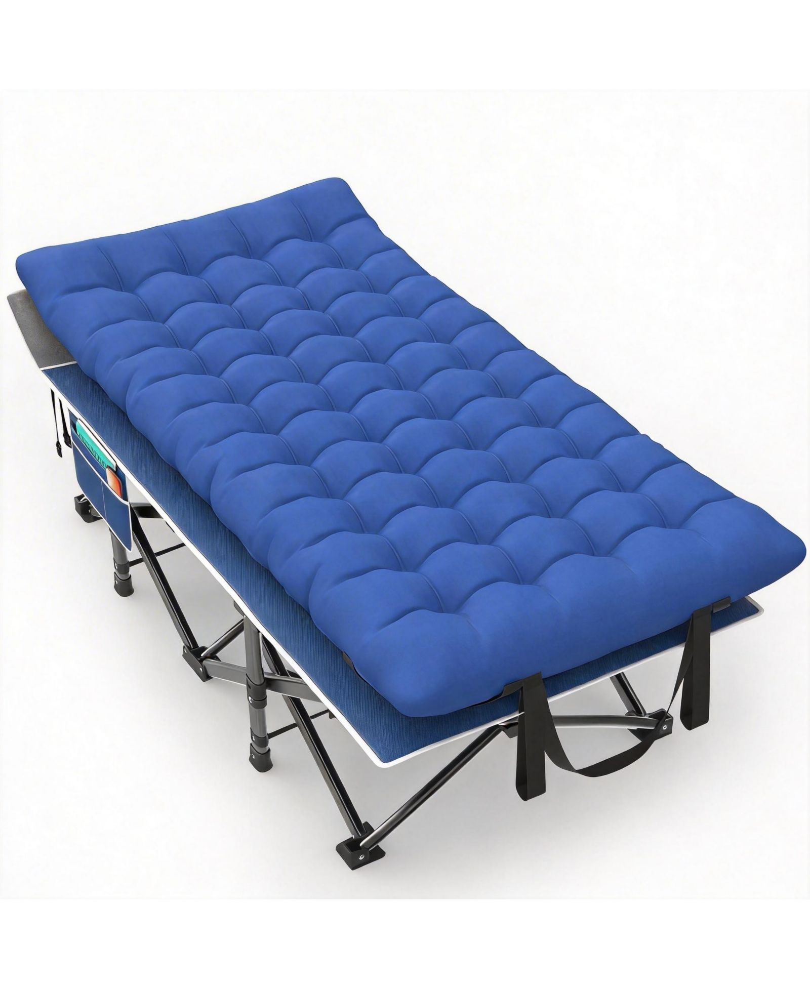 GNUADZ Folding Camping Sleeping Mattress Portable Heavy Duty Pillow Oxford Carry Bag Adults Travel Nap