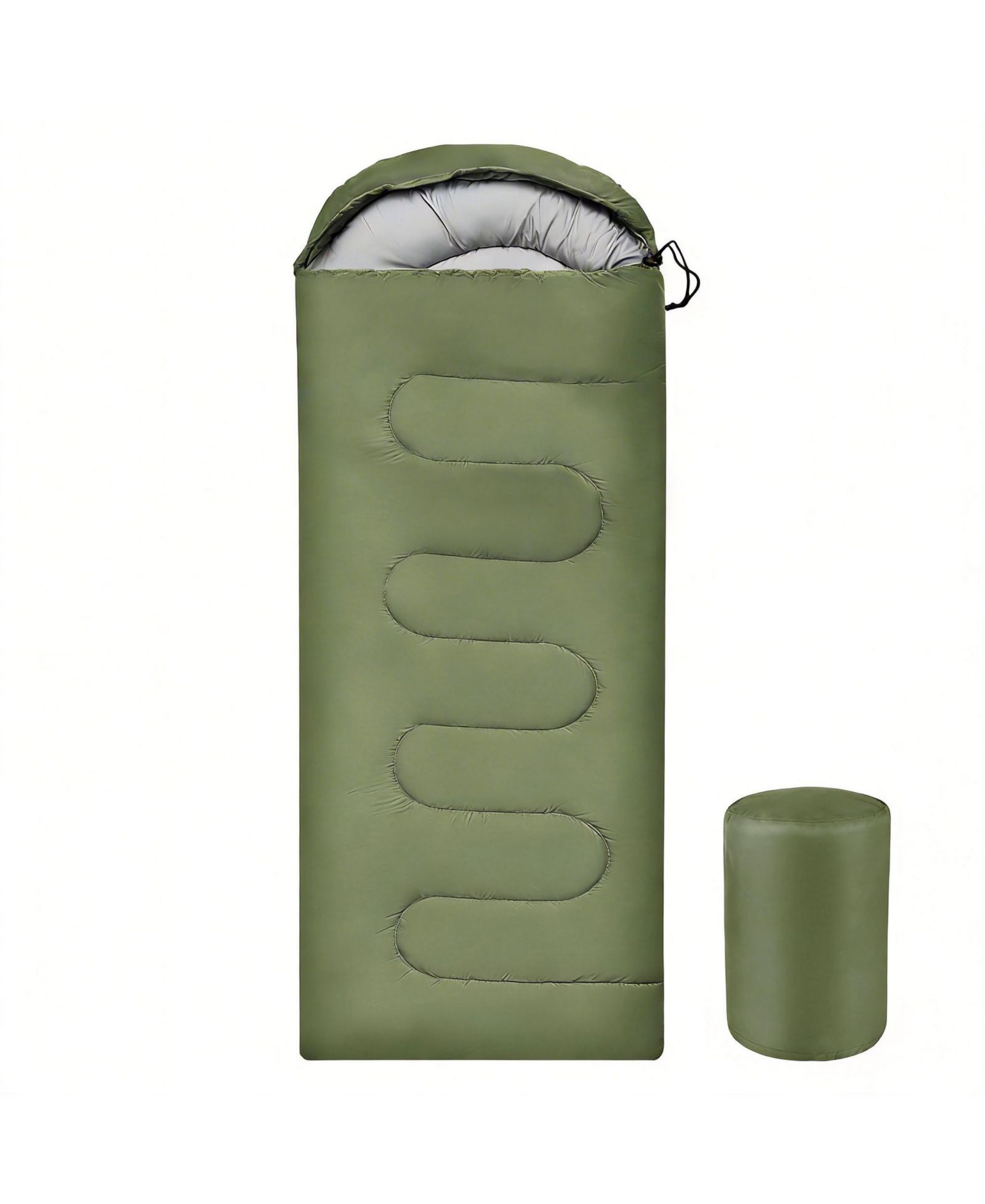 GNUADZ Sleeping Bag Portable Waterproof 4 Seasons Camping Adults Backpacking Camping Outdoor Recreation Gear