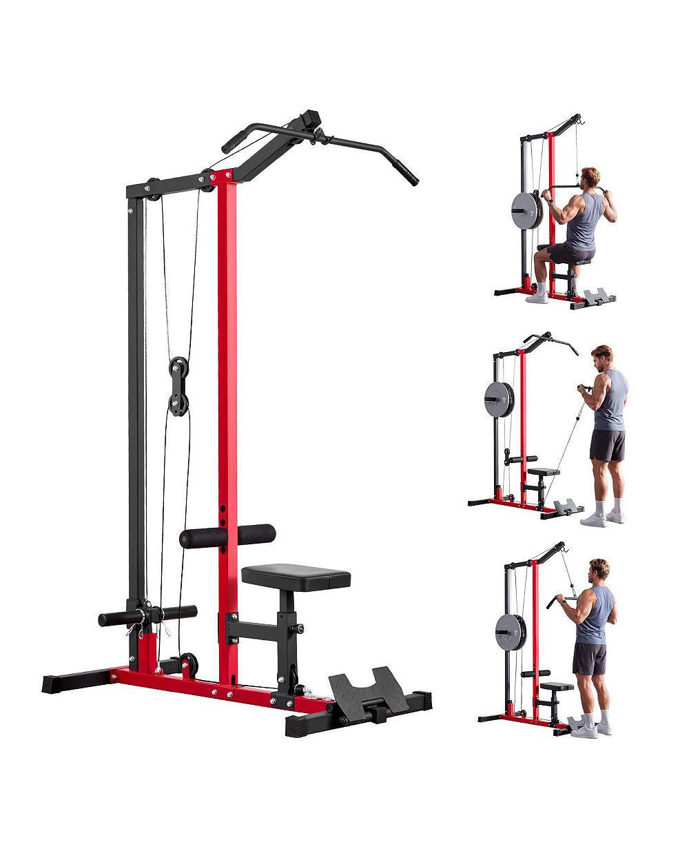 Тренажер Mecale 2 in 1 LAT Pulldown and Row Cable Machine 500 Lb Capacity