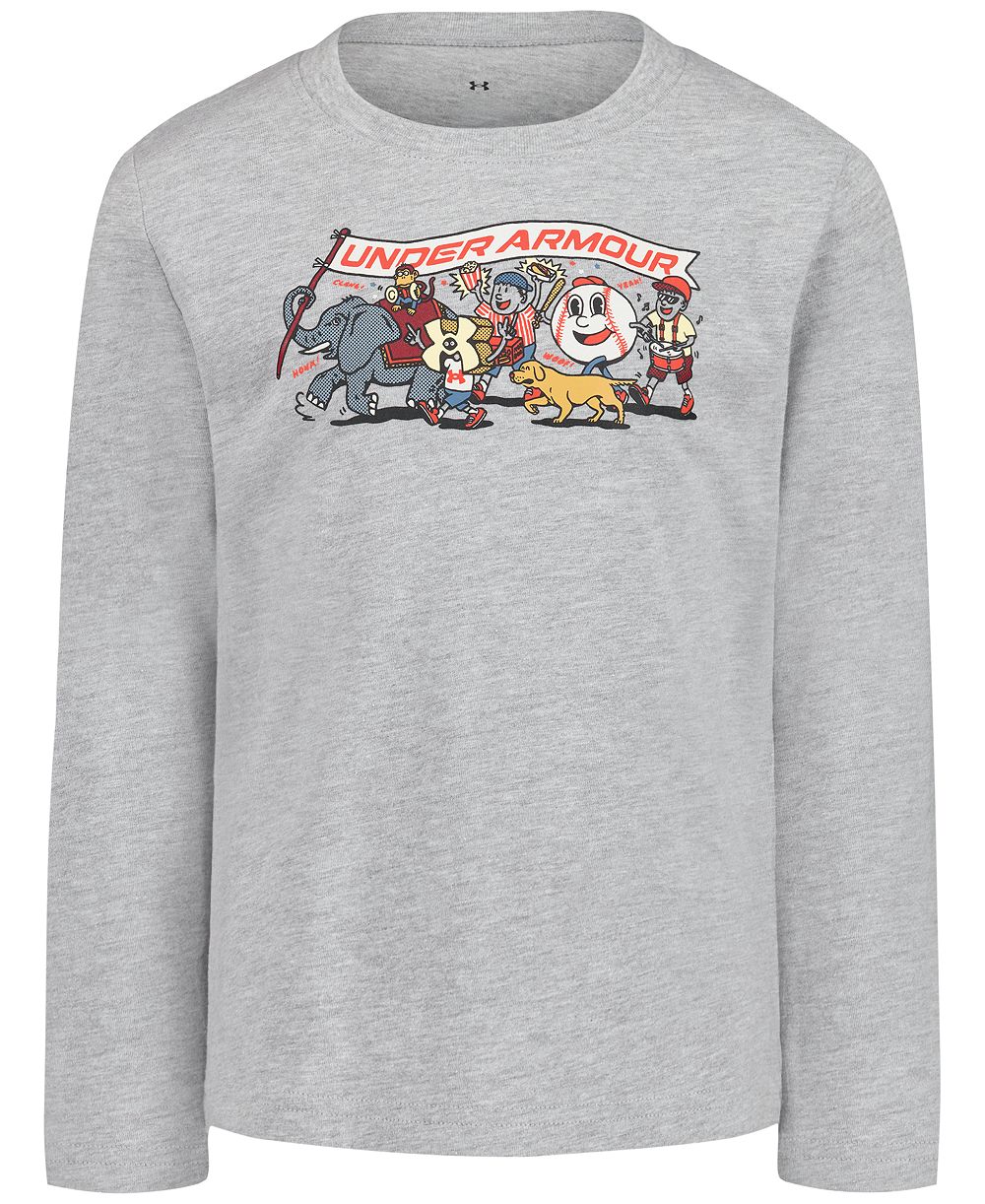 Under Armour Boys' 2T-7 Long-Sleeve T-Shirt