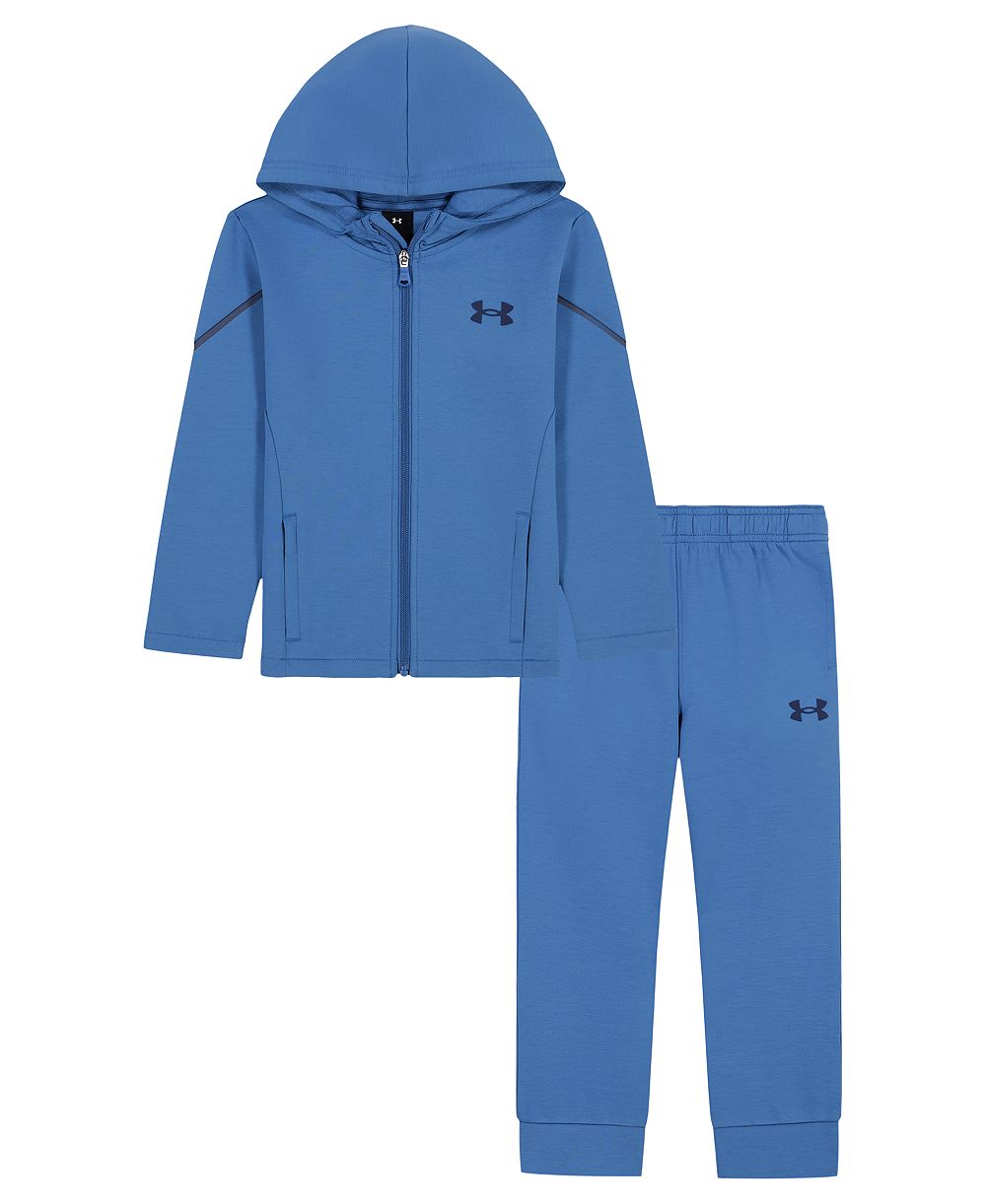 Under Armour комплект из двух предметов для мальчиков 4-20: худи на полной молнии и джоггеры из двойного трикотажа