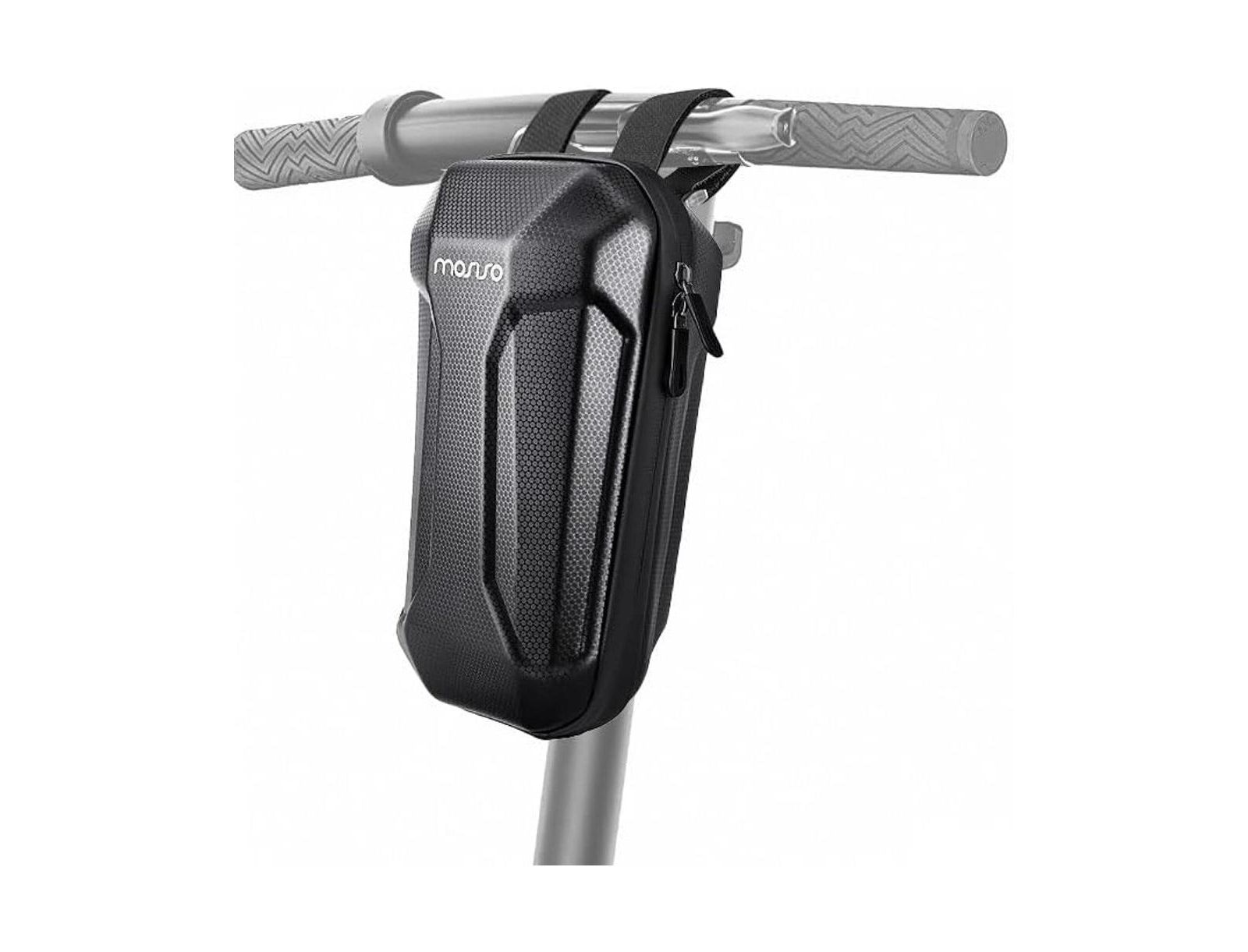 AOLIGEIJS Electric Scooter Handlebar Bag Waterproof Hard Shell Storage Bag for Bikes Scooters Front Hanging Travel Organizer 3L Capacity
