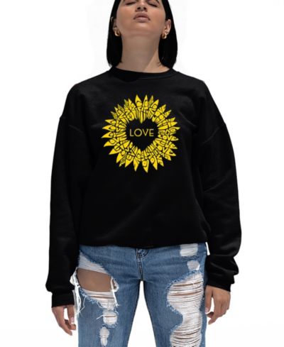 LA Pop Art Женский свитшот Sunflower Love