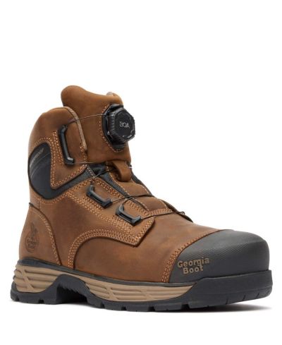 GEORGIA BOOT Men's Durab lend Edge BOA Alloy Toe Work Boot