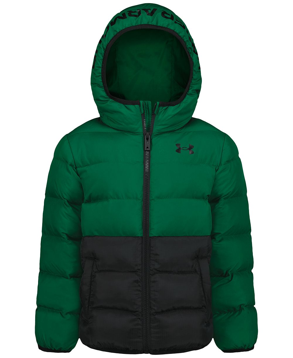 Детская куртка Under Armour Full-Zip Puffer Hooded Black