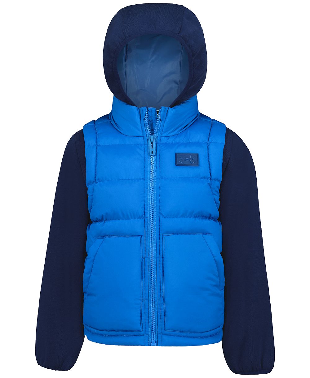 Under Armour Boys' 8-20 Full-Zip Quilted Hooded Jacket