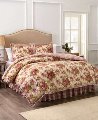 Waverly Norfolk Cotton 4-Piece Comforter Set, King