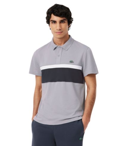 Мужская рубашка-поло Lacoste Regular-Fit с цветовым блоком