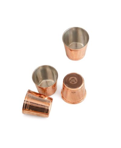 Coppermill Kitchen, CMK Vintage Inspired Shot Glass - Set of 4