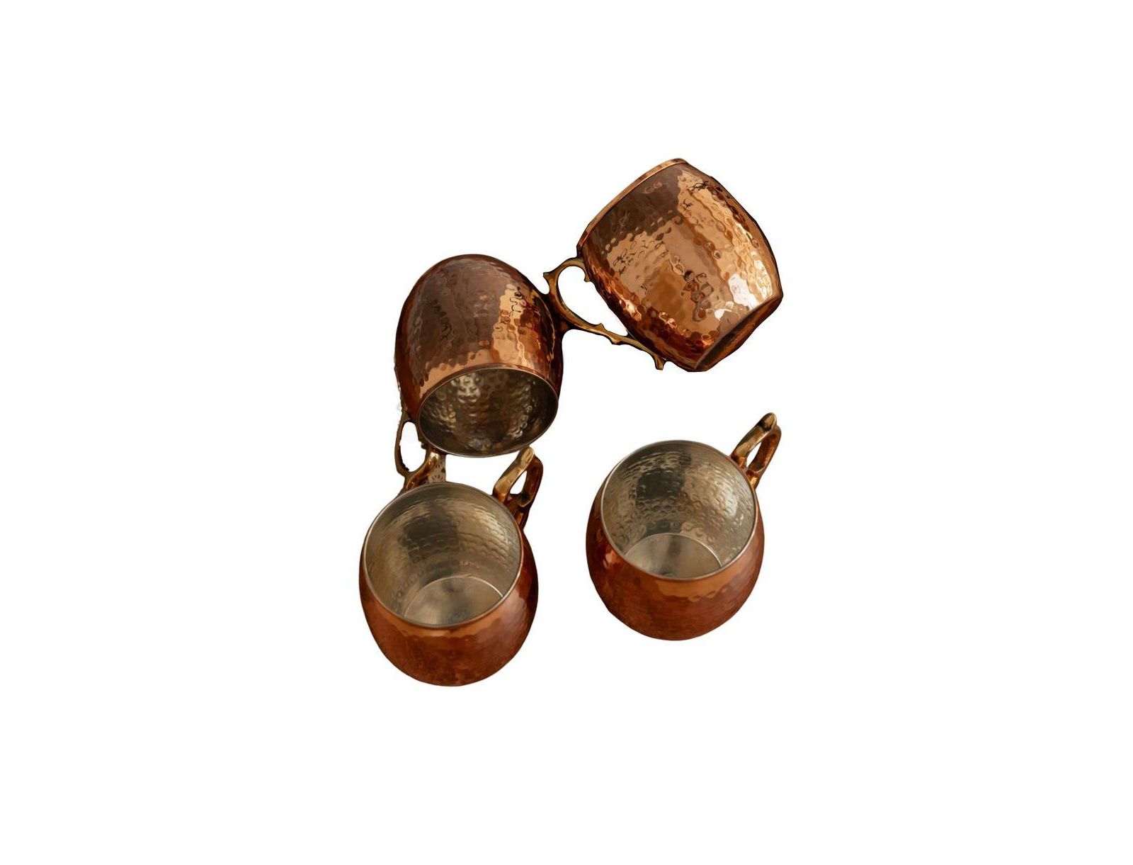 Coppermill Kitchen, CMK Vintage Inspired Moscow Mule Mugs - Set of 4