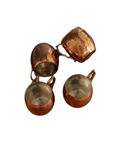 Coppermill Kitchen Набор кружек Moscow Mule в винтажном стиле, 4 шт