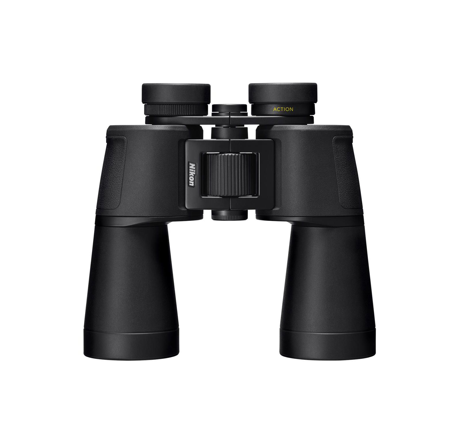 Бинокль Nikon Action 12x50 Porro Prism с углом обзора 5.6 градуса