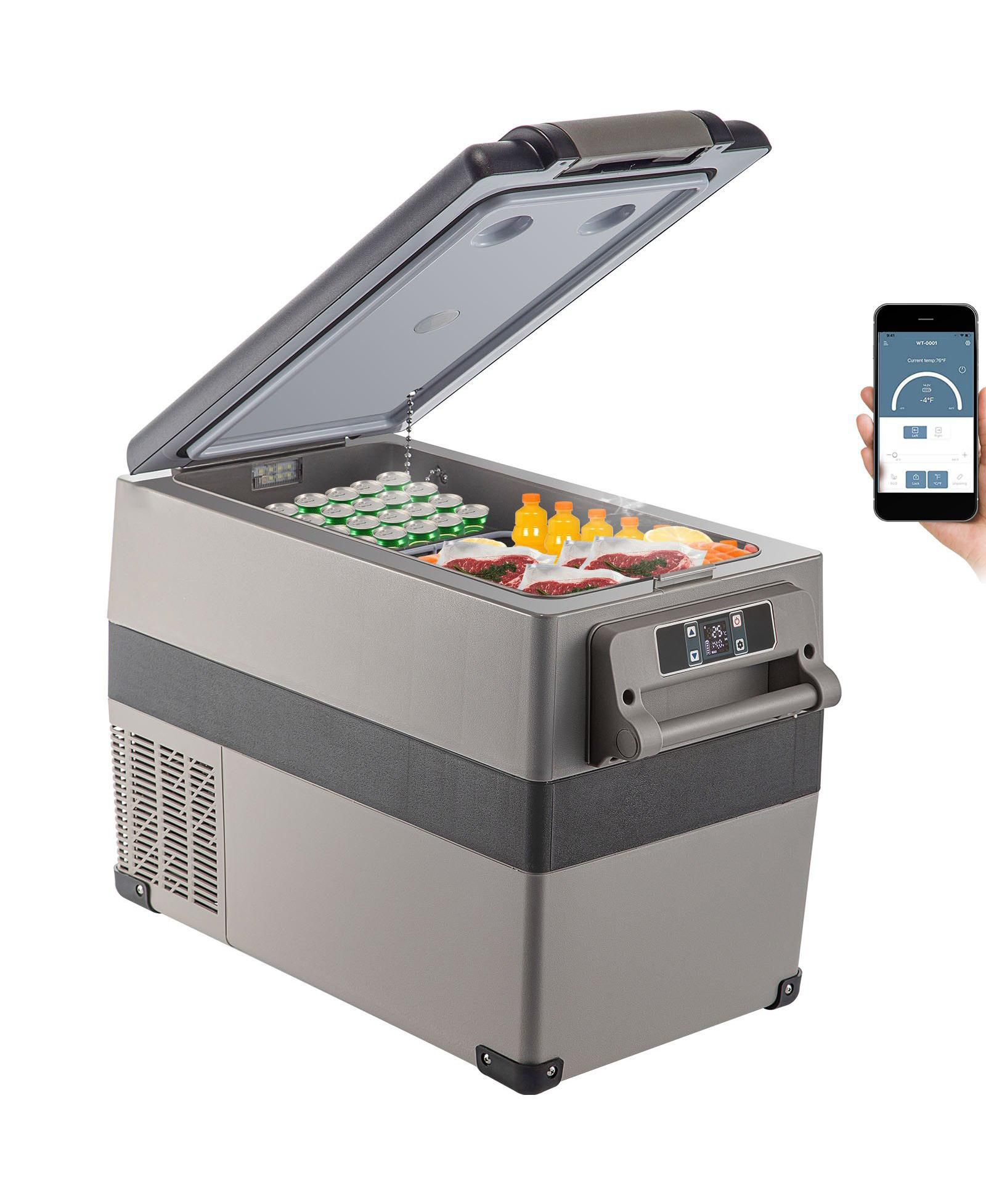Портативный холодильник-морозильник Mecale, 45L, 12/24V DC и 110-240V AC