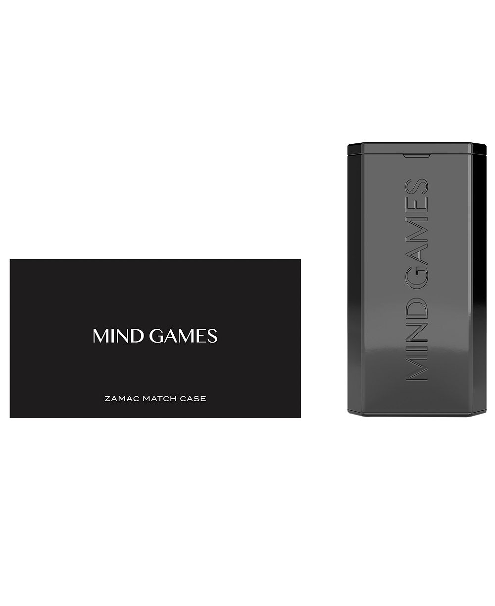 MIND GAMES Zamak Match Case с коробком спичек