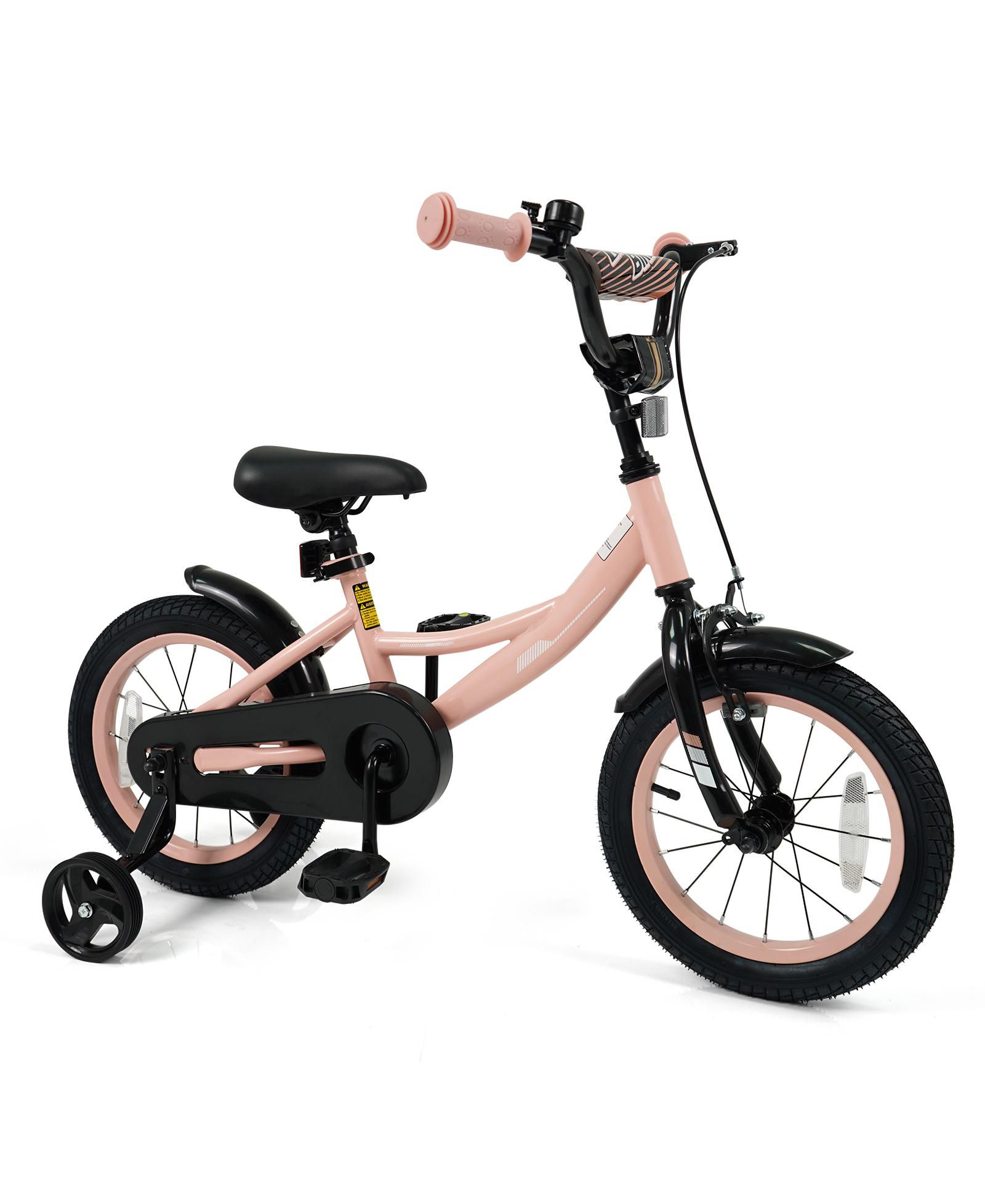 Slickblue Sport Style All-Terrain Kids Bicycle with Detachable Training Wheels, Ages 3+