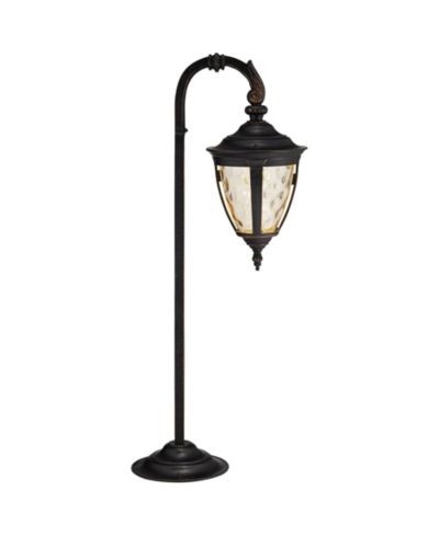 John Timberland Bellagio 26 1/2" High Rustic Outdoor Landscape Path Light Porch House Down-Arm LED Bulb