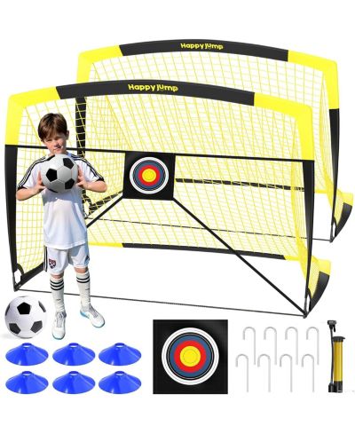 Набор для тренировок Bearwill Soccer Goal с мишенями и насосом