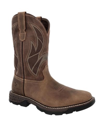 Мужские рабочие ботинки GEORGIA BOOT Carbo-Tec FLX 11" Pull-On Alloy Toe
