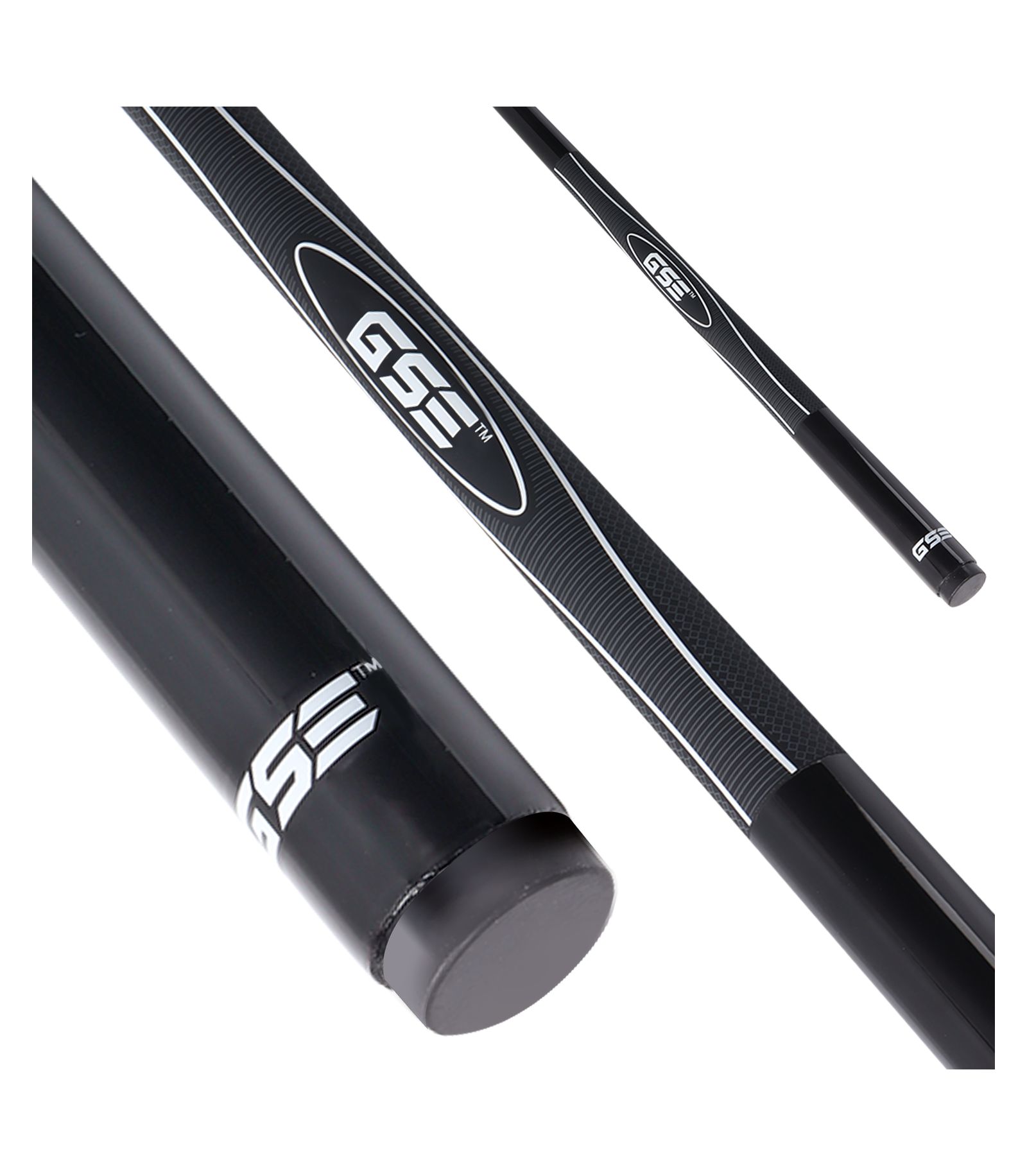 GSE Games & Sports Expert Piece Slick Fiberglass Graphite Composite Billiard Pool Cue Stick for Men/Women