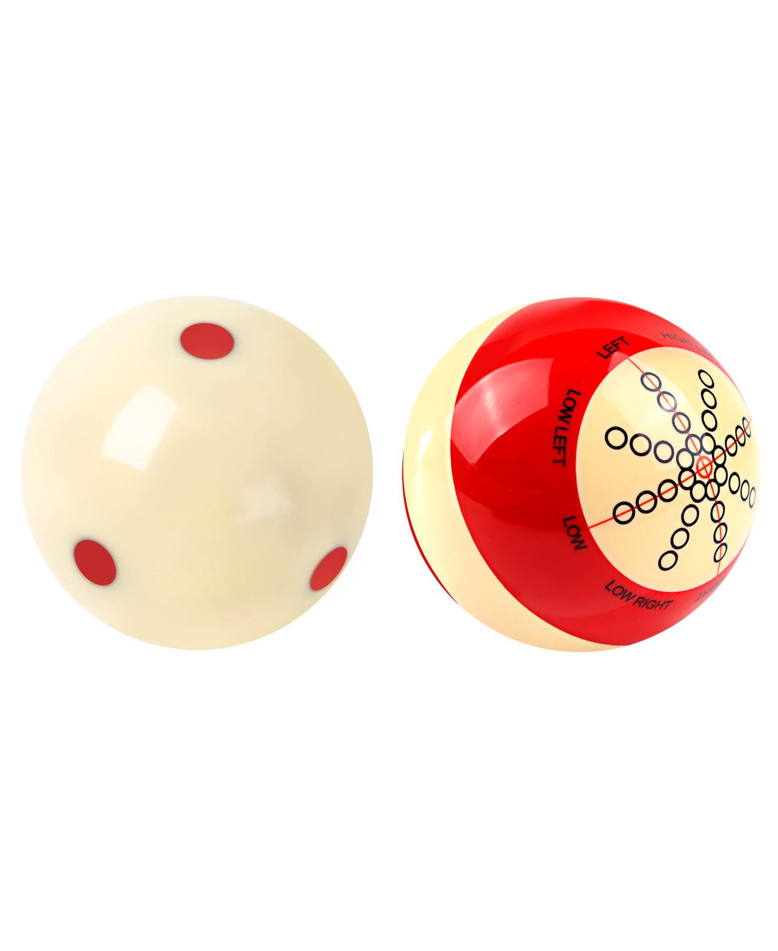 GSE Games & Sports Expert 2 1/4-Inch & Artifact Training Cue Ball, AAA-Grade PRO Cup Billiard Cue Ball