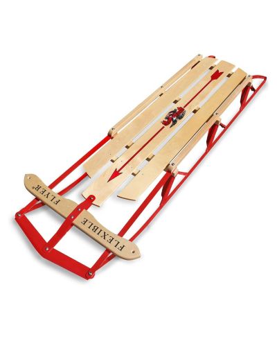 Сани Flexible Flyer Metal Runner Steel/Wood 60" Long Snow Slider для детей