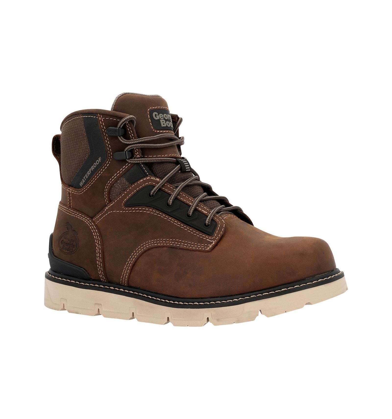 GEORGIA BOOT Men's Carbon Flex Wedge inch Carbon Toe Work Boot