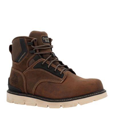 GEORGIA BOOT Men's Carbon Flex Wedge inch Carbon Toe Work Boot
