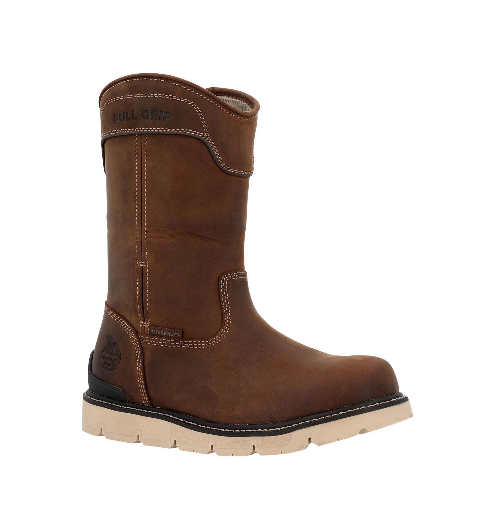 Мужские рабочие ботинки GEORGIA BOOT Carbon Flex, водонепроницаемые, 11inch