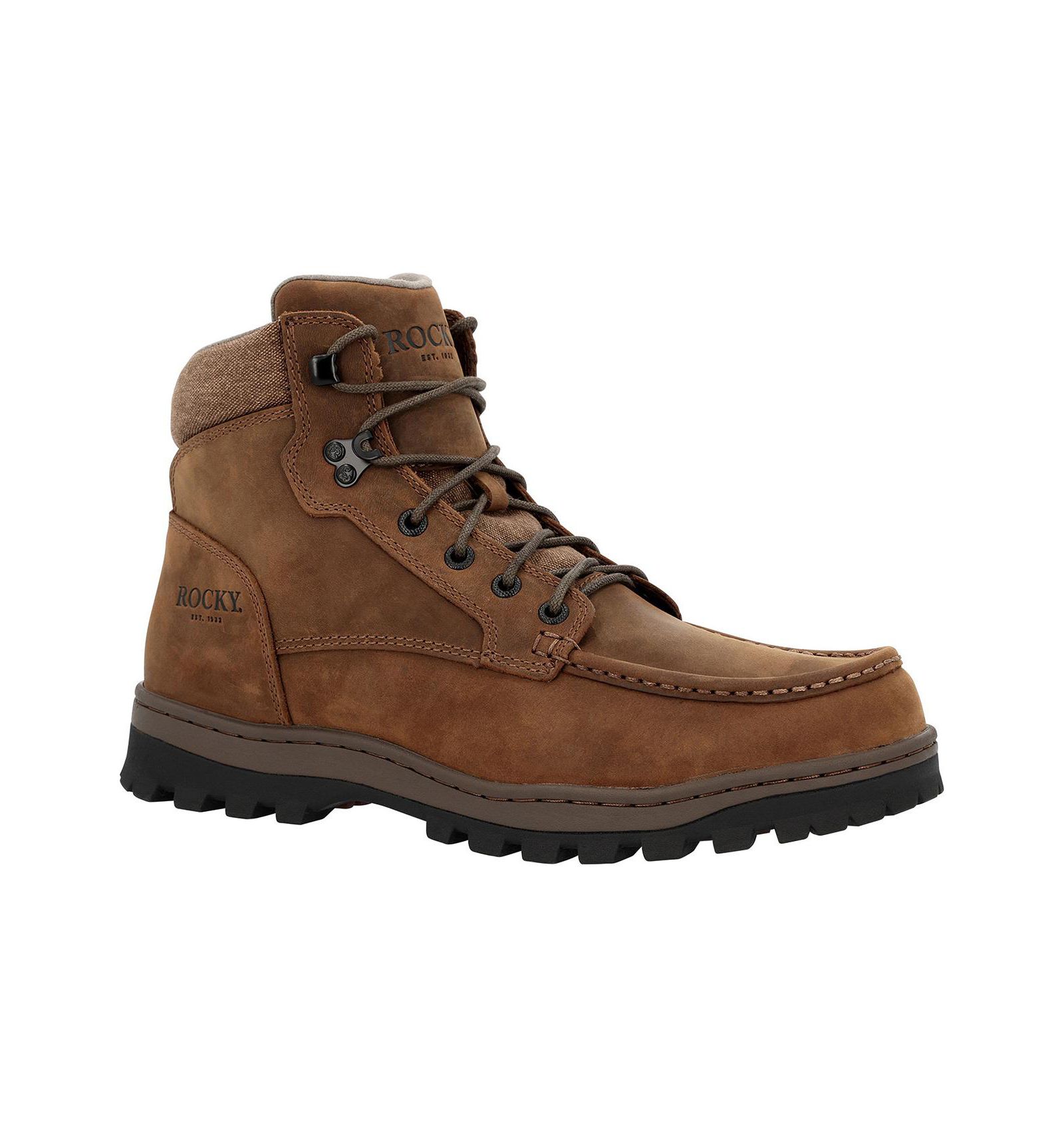 ROCKY Men's Outback LTE Moc Toe Hiker Outdoor Boot