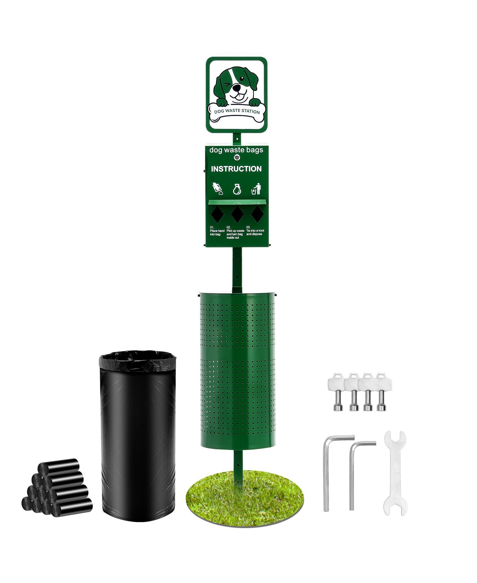 Станция для утилизации отходов для собак COZITO 11.5 Gallon 600 Bags Outdoor