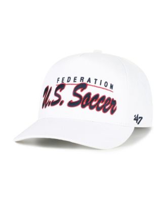 '47 Brand Men's White U.S. Soccer Brushmark Hitch Adjustable Hat