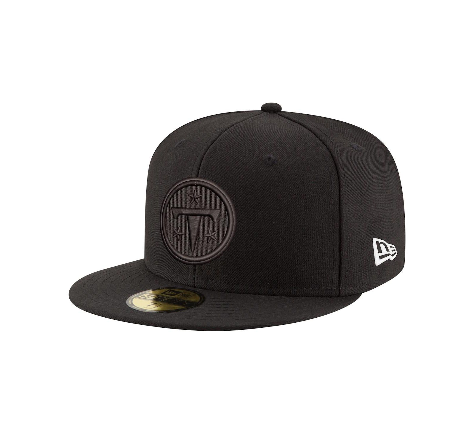 New Era Мужская кепка Tennessee Titans 59FIFTY Fitted, черная