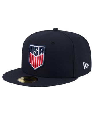 New Era Men's Navy USMNT 59FIFTY Fitted Hat