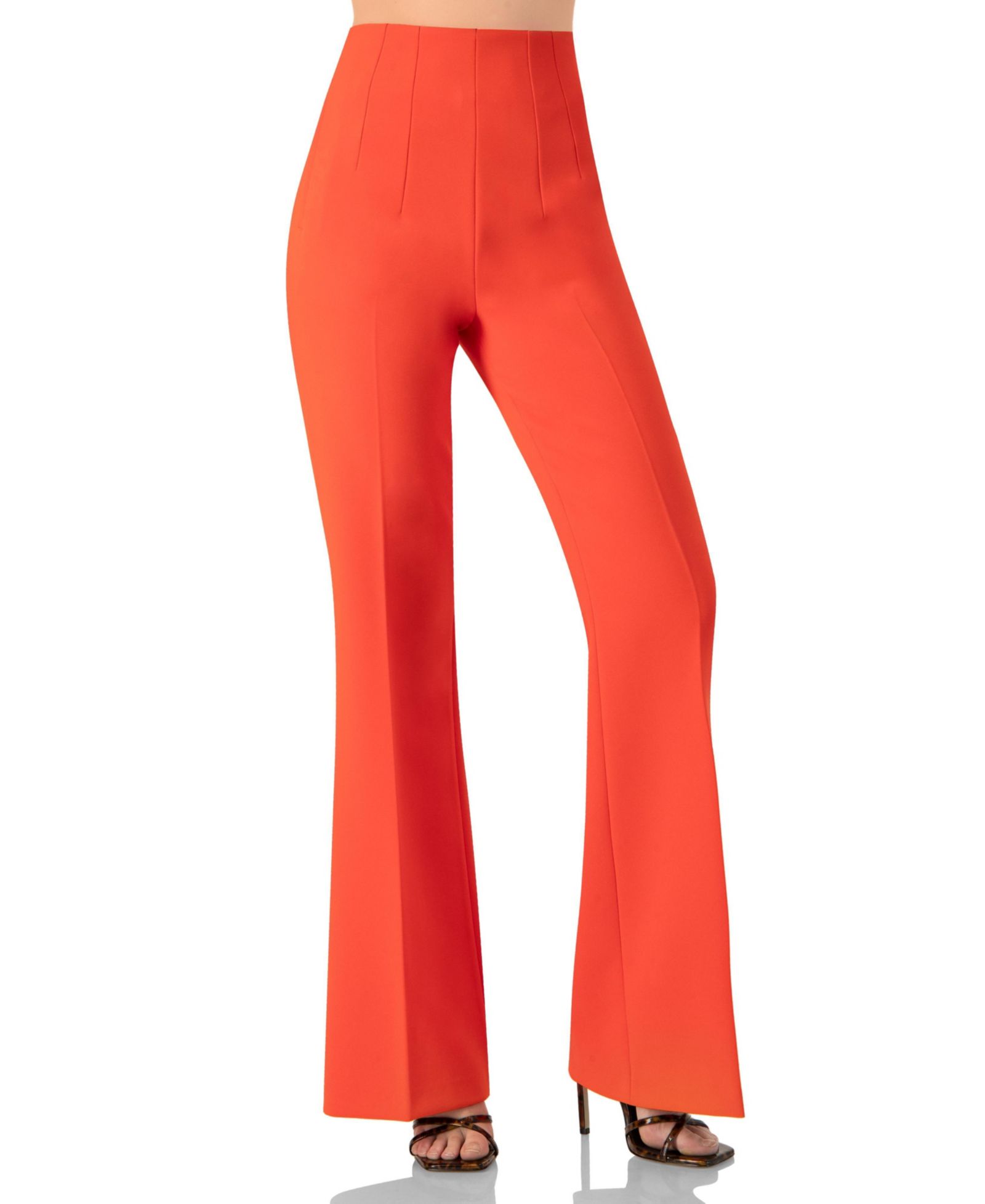 Ivonne Women's Flared Pants with Pockets