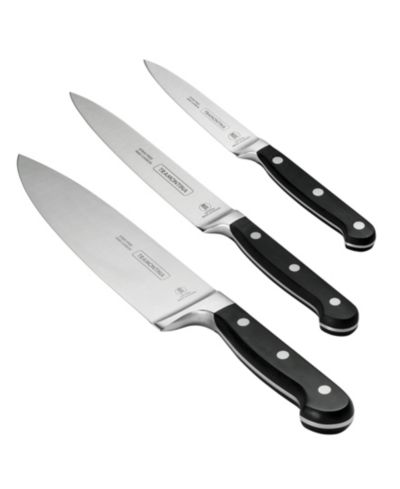 Tramontina Pro Series 3-Piece Stainless Steel Knife Set