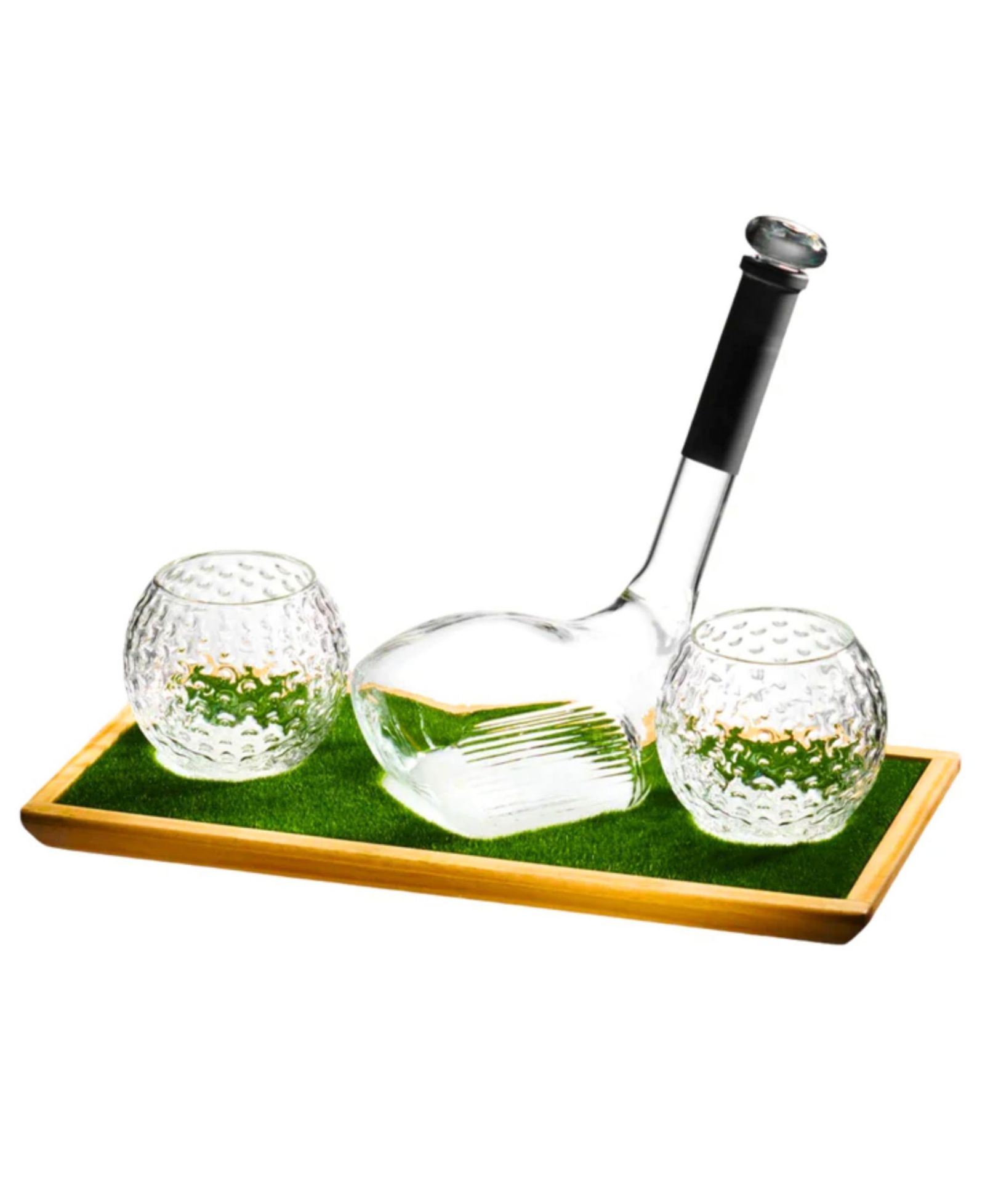 Набор для виски Godinger Golf 3-Piece Decanter Set