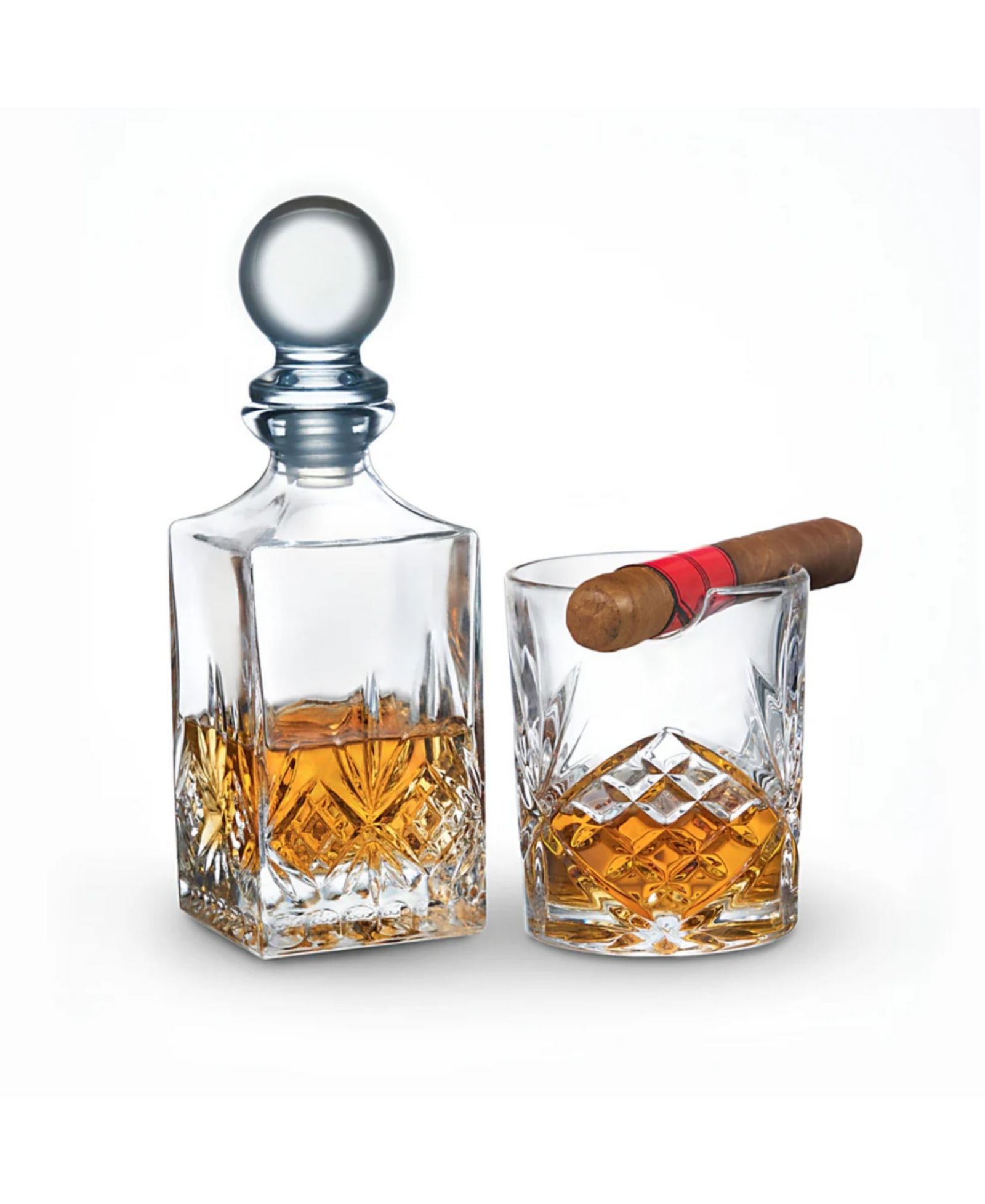 Godinger Whiskey Rye Dublin 2-Piece Decant Delight Set