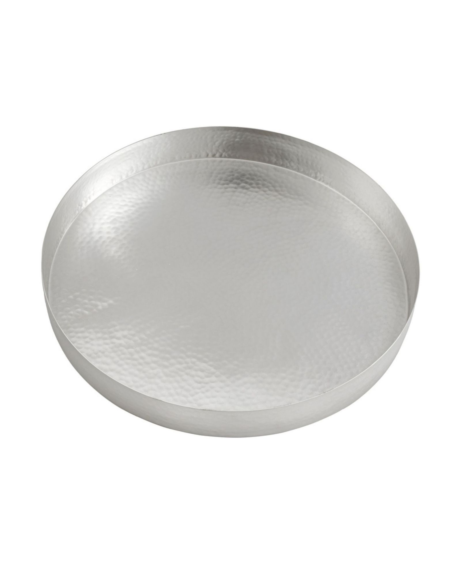 Круглый сервировочный поднос Godinger Temari Hammered, 13"