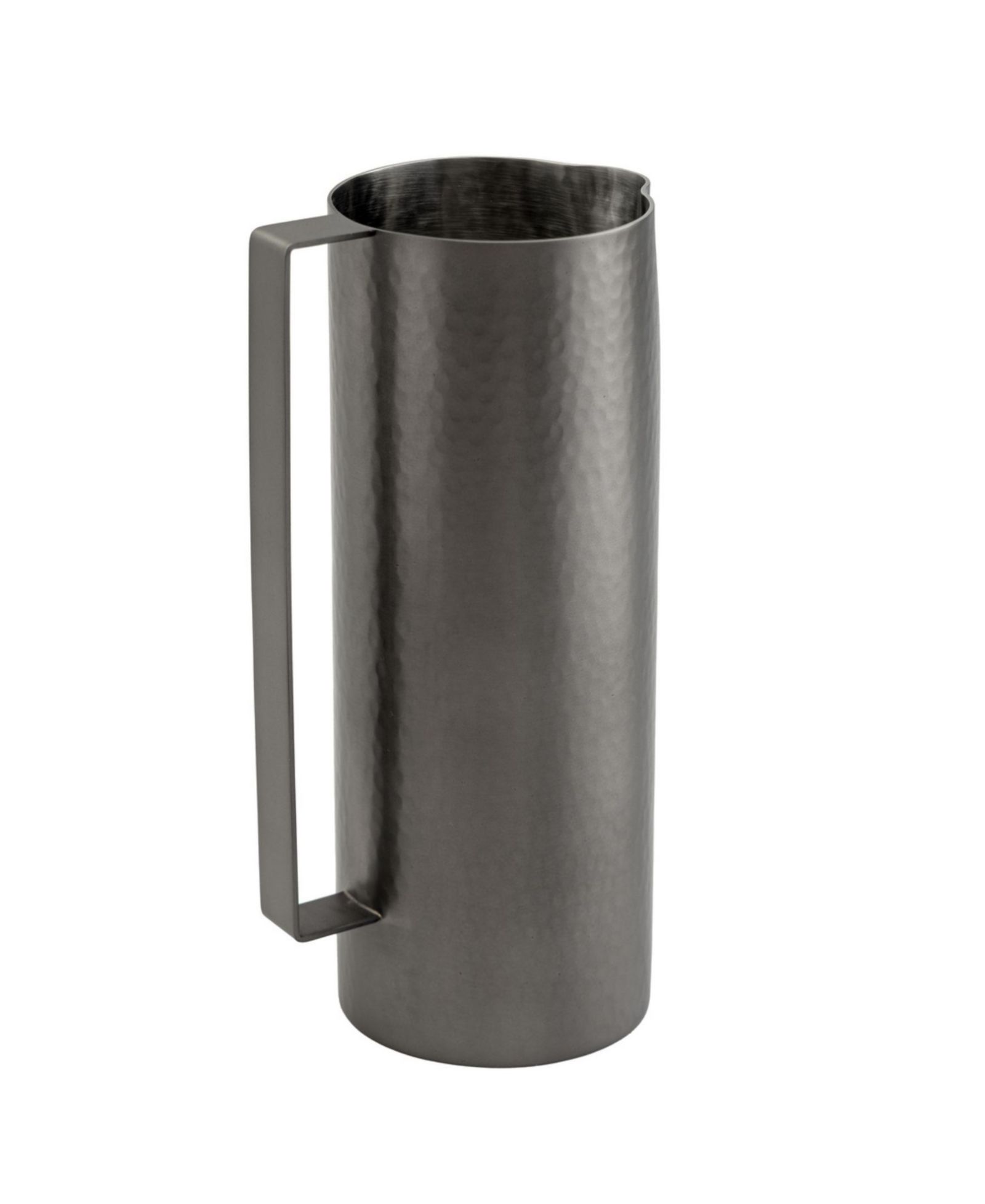 Godinger Temari Hammered Gunmetal 42 oz. Beverage Pitcher