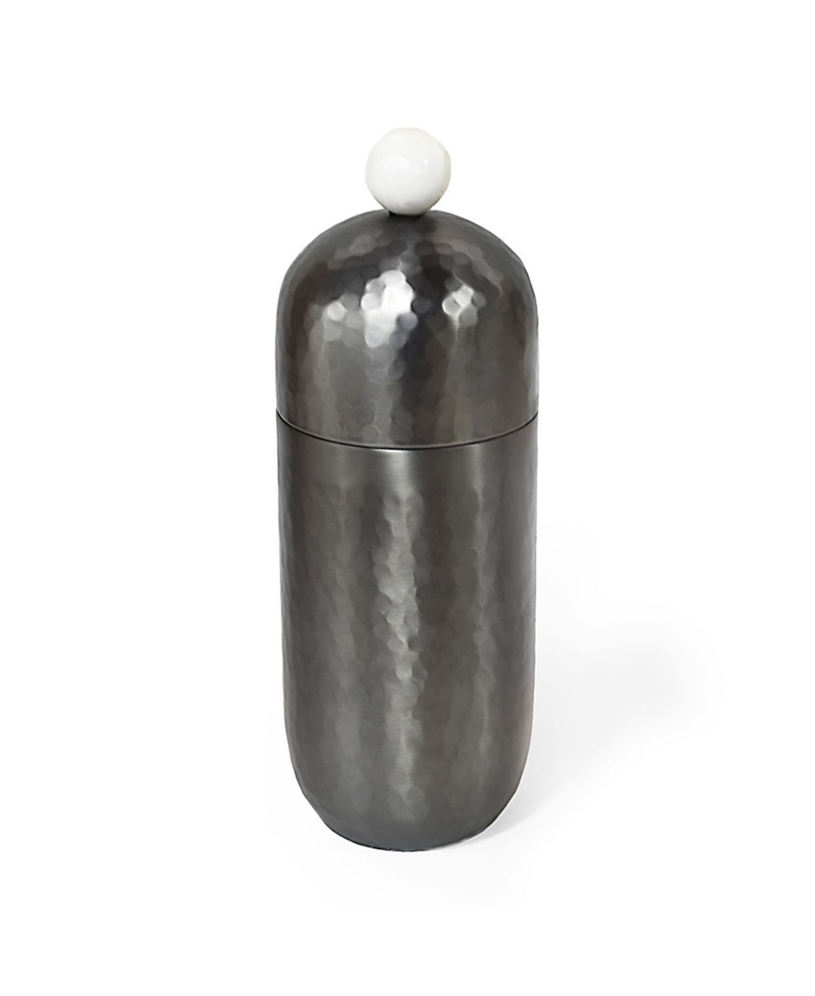 Godinger Temari Hammered Gunmetal 24 oz. Cocktail Shaker