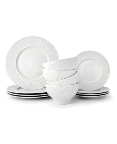 Набор столовой Godinger Starburst Porcelain 12-Piece