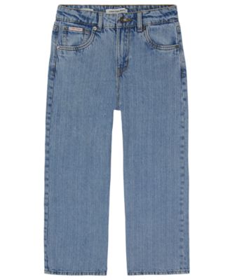 Детские джинсы Calvin Klein Wide-Leg из денима