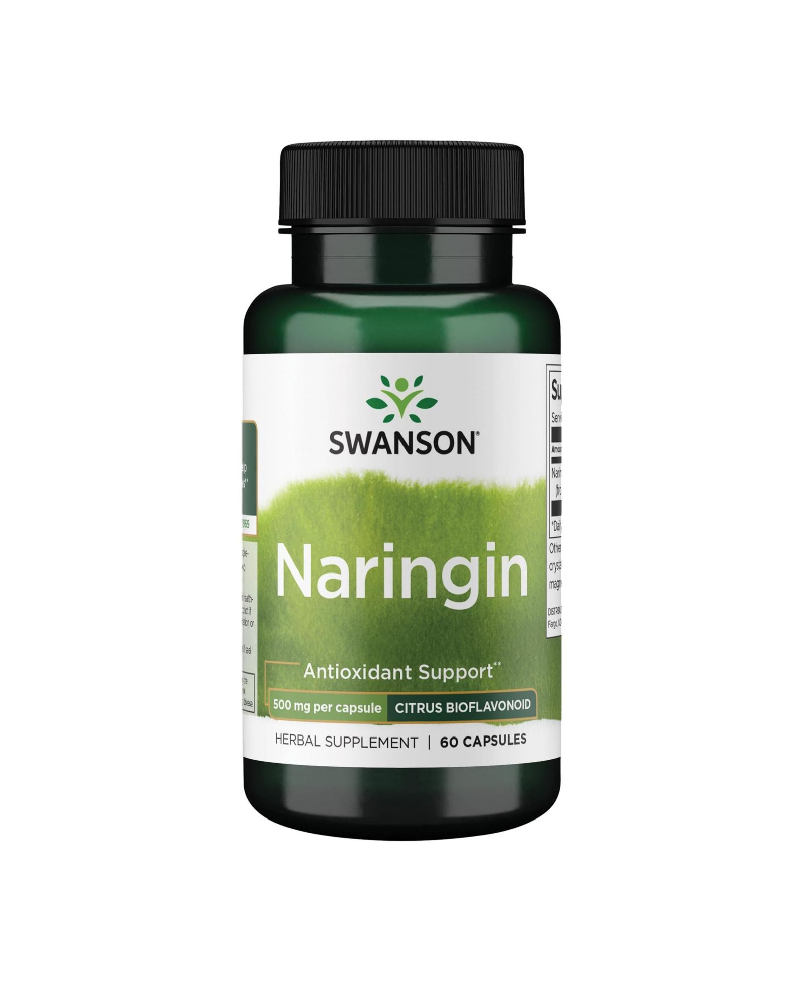 Swanson Naringin, 500 мг, 60 капсул